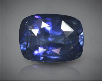 NATURAL  H&T  BLUE Sapphire / Neelam 3.24 cts. ( 67399 )